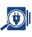 Magnifying Glass Plug Icon